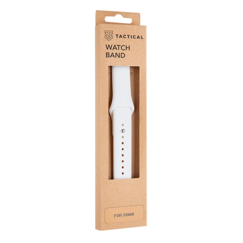 Tactical 436 Silikonový Řemínek 20mm White
