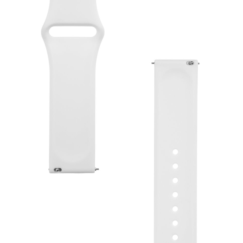 Tactical 436 Silikonový Řemínek 20mm White