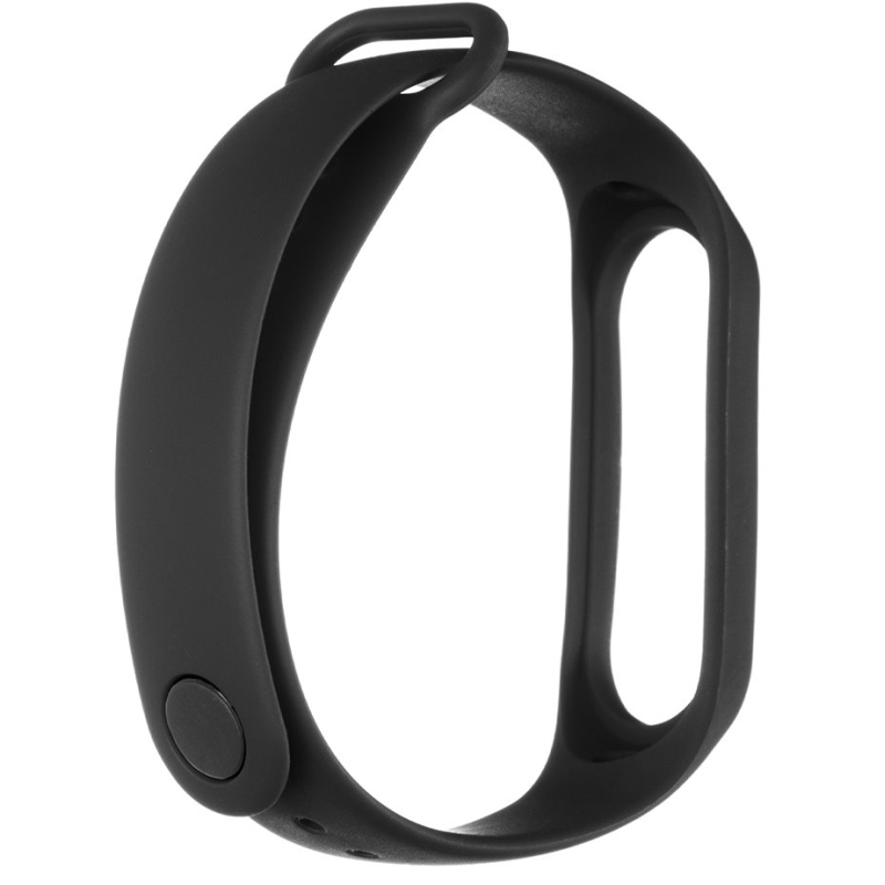 Tactical 513 Silikonový Řemínek pro Xiaomi Mi Band 3/4 Black