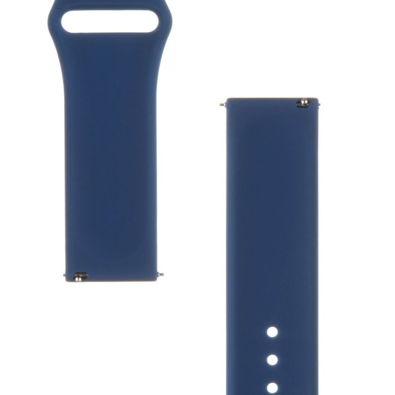 Tactical 614 Silikonový Řemínek 22mm Dark Blue