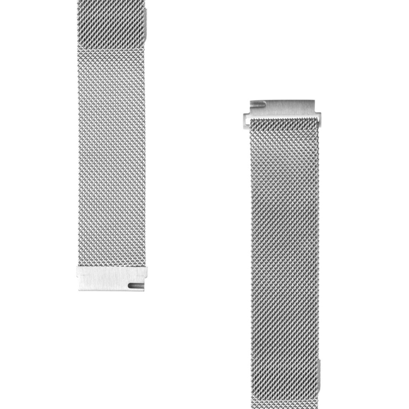 Tactical 640 Loop Magnetický Kovový Řemínek 20mm Silver