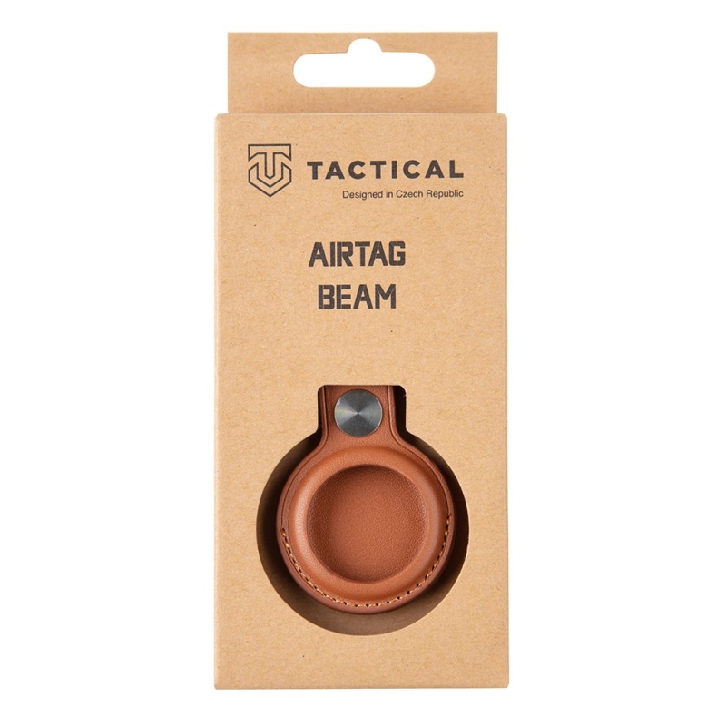 Tactical Airtag Beam Leather Brown