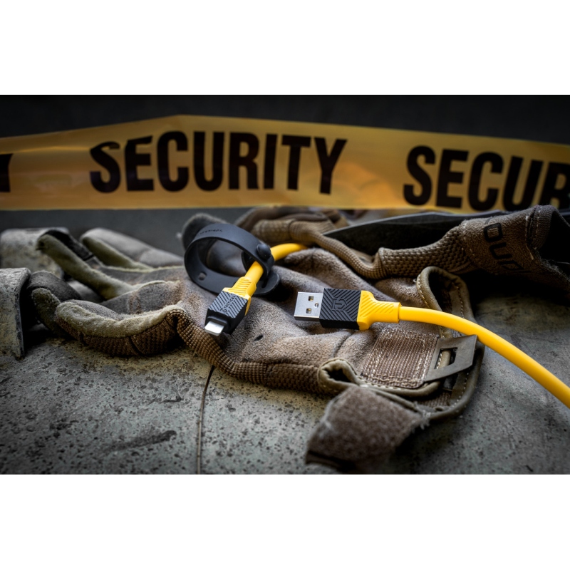 Tactical Fat Man Cable USB-C/Lightning 1m Yellow