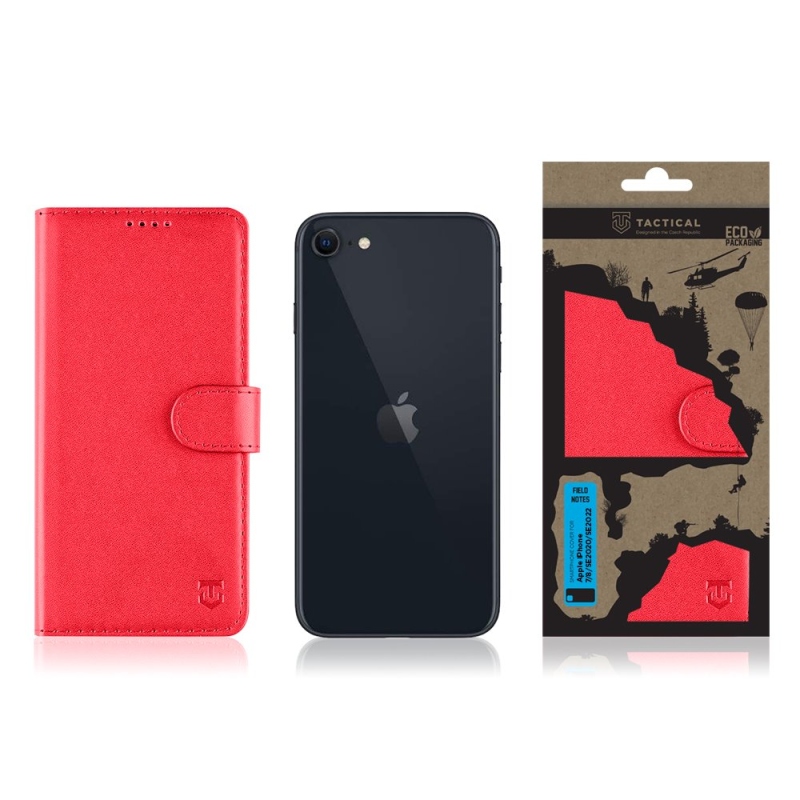 Tactical Field Notes pro Apple iPhone 7/8/SE2020/SE2022 Red