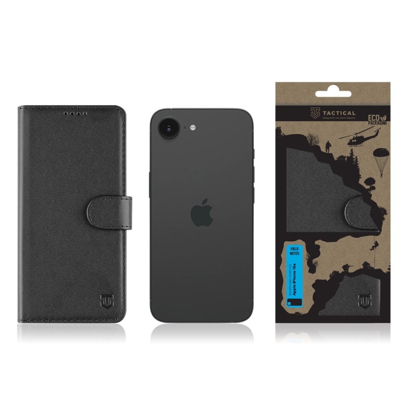 Tactical Field Notes pro Apple iPhone SE4 Black