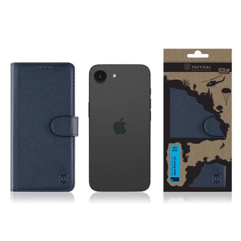Tactical Field Notes pro Apple iPhone SE4 Blue