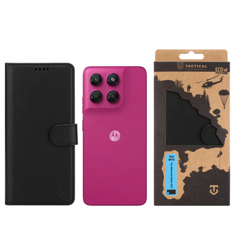 Tactical Field Notes pro Motorola Moto G47 Black