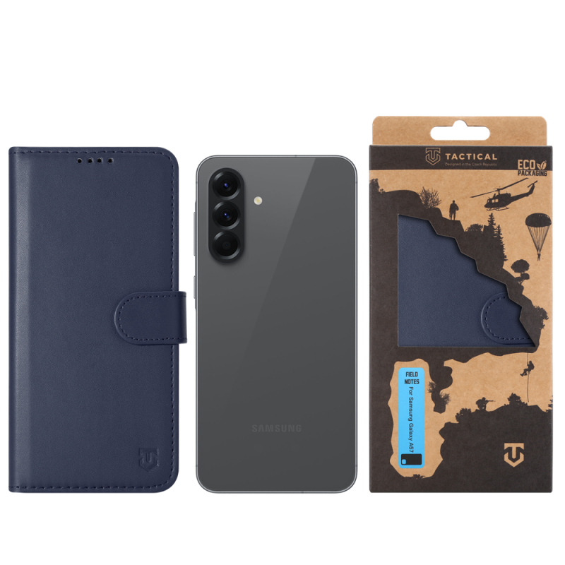 Tactical Field Notes pro Samsung Galaxy A57 Blue