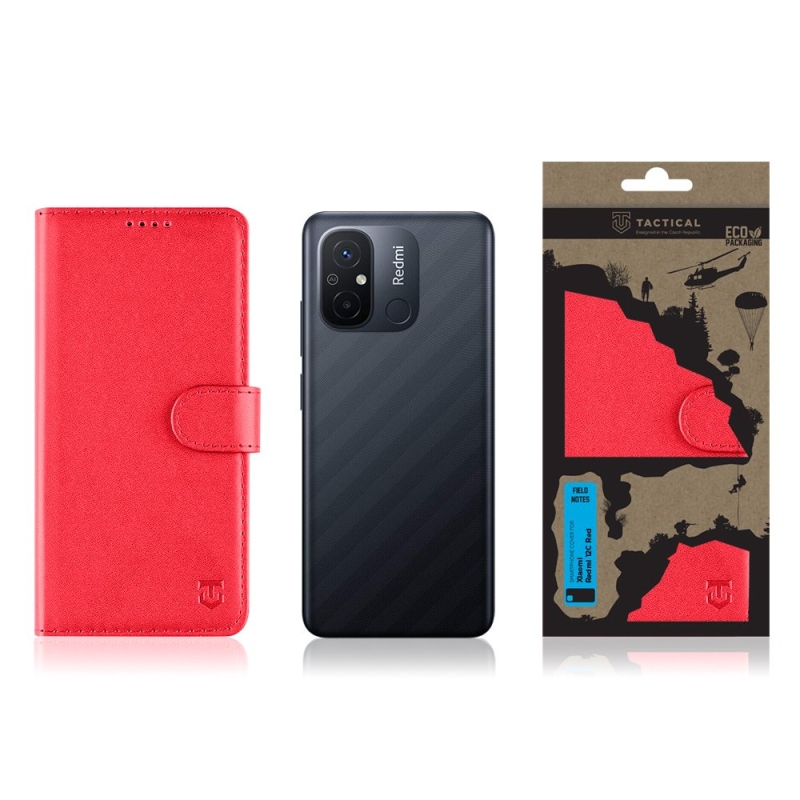 Tactical Field Notes pro Xiaomi Redmi 12C Red