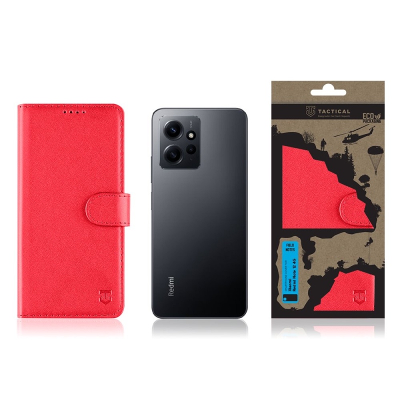 Tactical Field Notes pro Xiaomi Redmi Note 12 4G Red