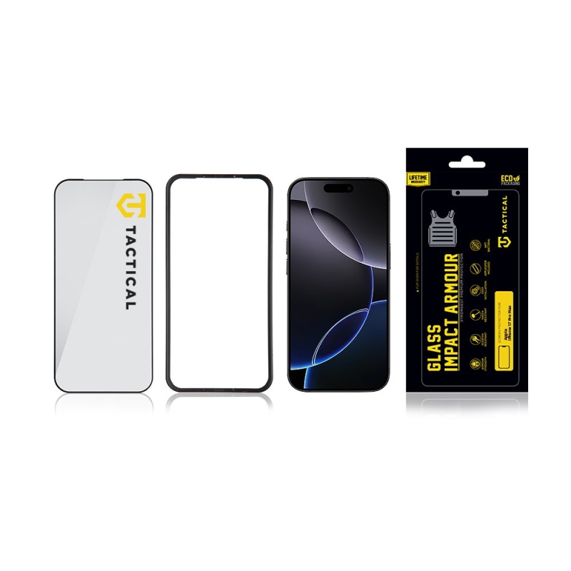 Tactical Glass Impact Armour sklo pro Apple iPhone 17 Pro Max