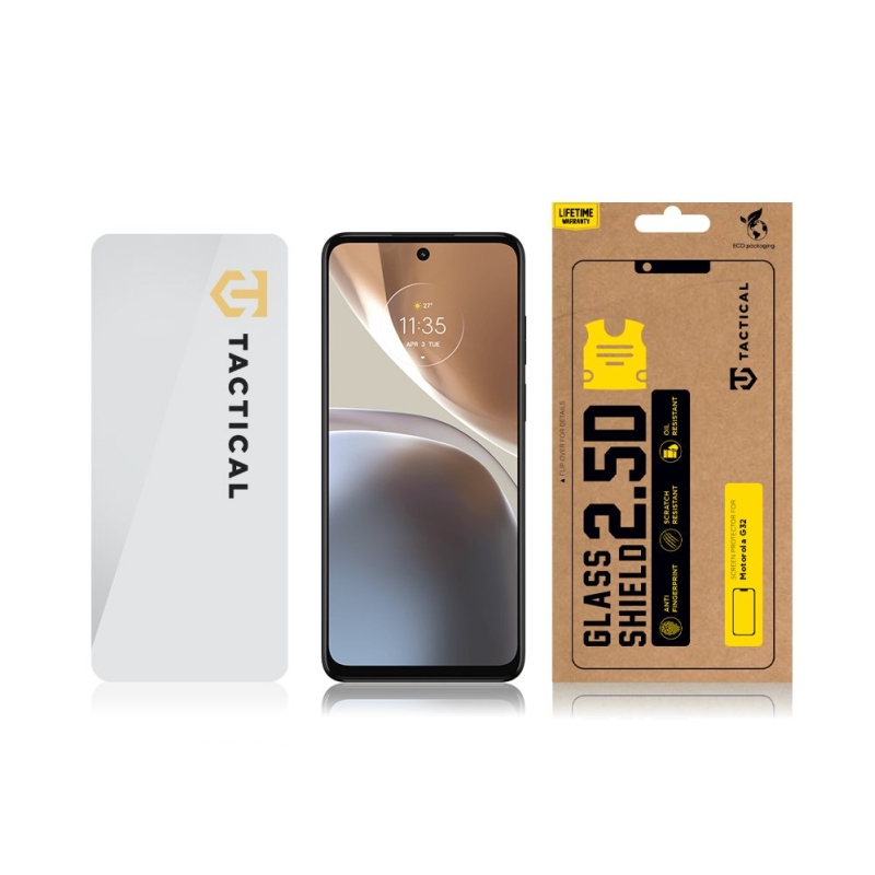 Tactical Glass Shield 2.5D sklo pro Motorola G32 Clear 