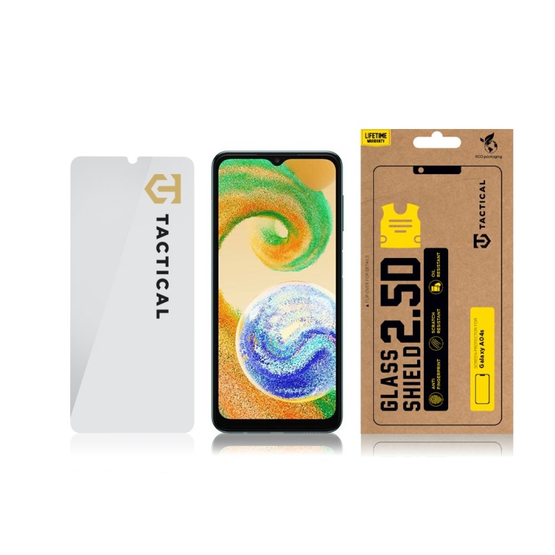 Tactical Glass Shield 2.5D sklo pro Samsung Galaxy A04s Clear 