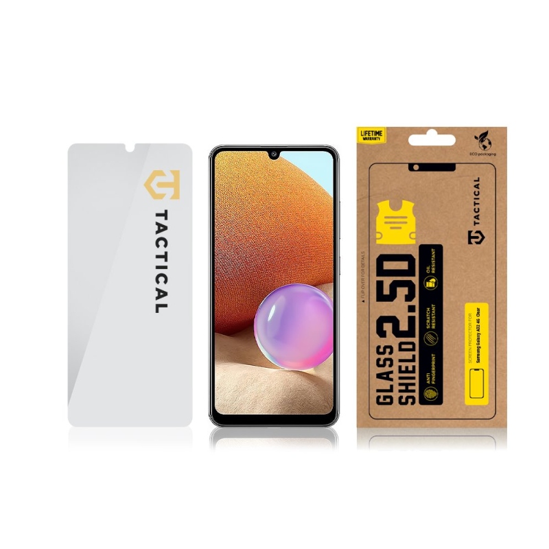 Tactical Glass Shield 2.5D sklo pro Samsung Galaxy A32 4G Clear