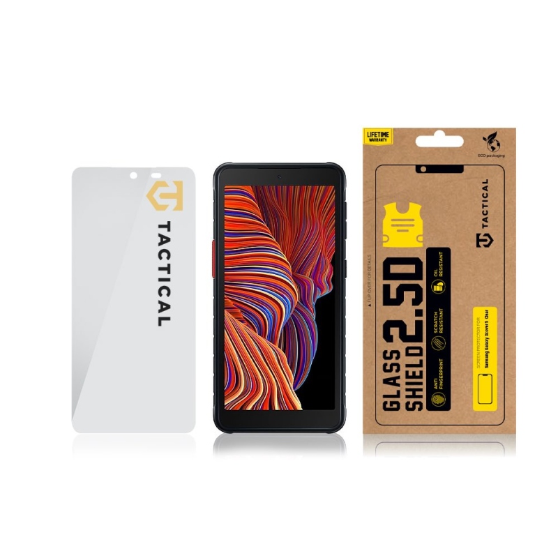 Tactical Glass Shield 2.5D sklo pro Samsung Galaxy Xcover 5 Clear