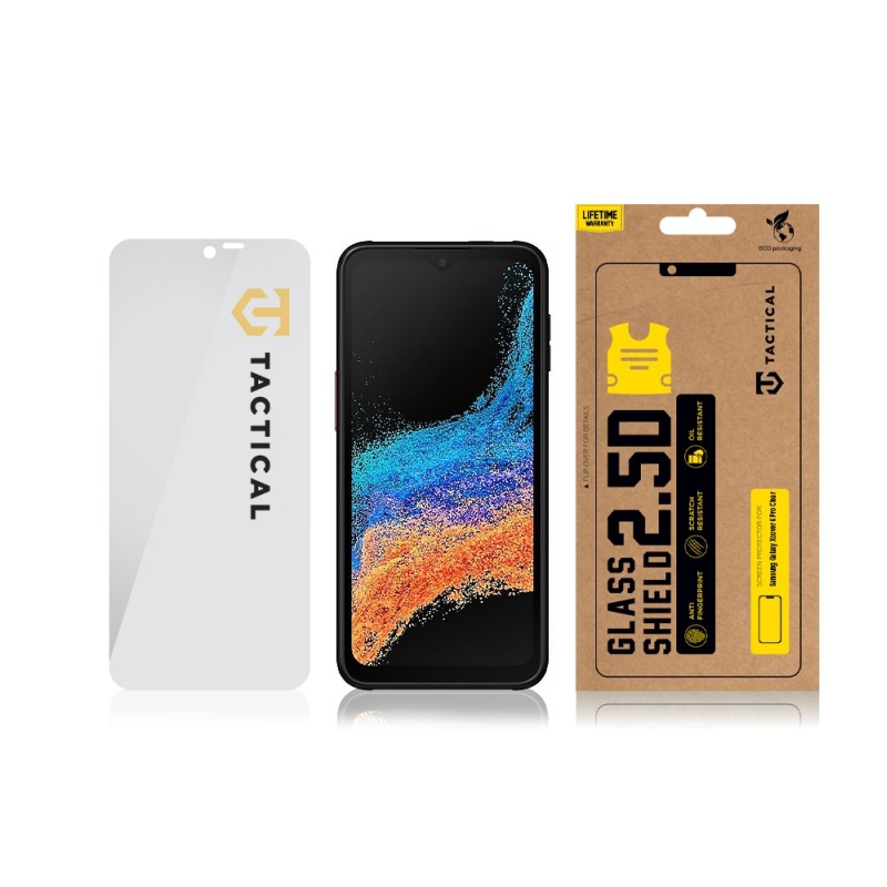 Tactical Glass Shield 2.5D sklo pro Samsung Galaxy Xcover 6 Pro Clear