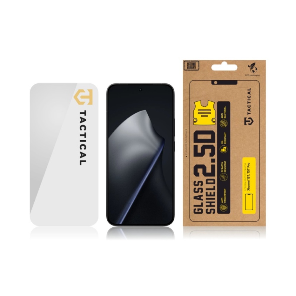 Tactical Glass Shield 2.5D sklo pro Xiaomi 15T/15T Pro Clear
