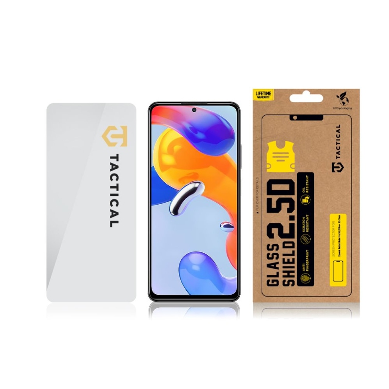 Tactical Glass Shield 2.5D sklo pro Xiaomi Redmi Note 11 Pro 5G/11 Pro+ 5G Clear 