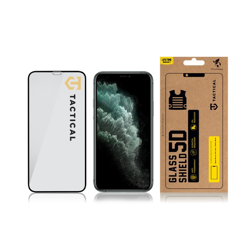 Tactical Glass Shield 5D sklo pro Apple iPhone 11 Pro Max / XS Max Black