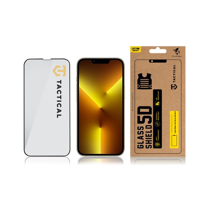 Tactical Glass Shield 5D sklo pro Apple iPhone 13 Pro Max/14 Plus Black