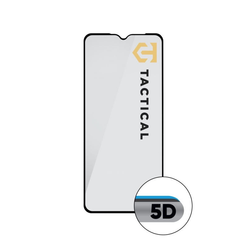 Tactical Glass Shield 5D sklo pro Honor X6a Black 