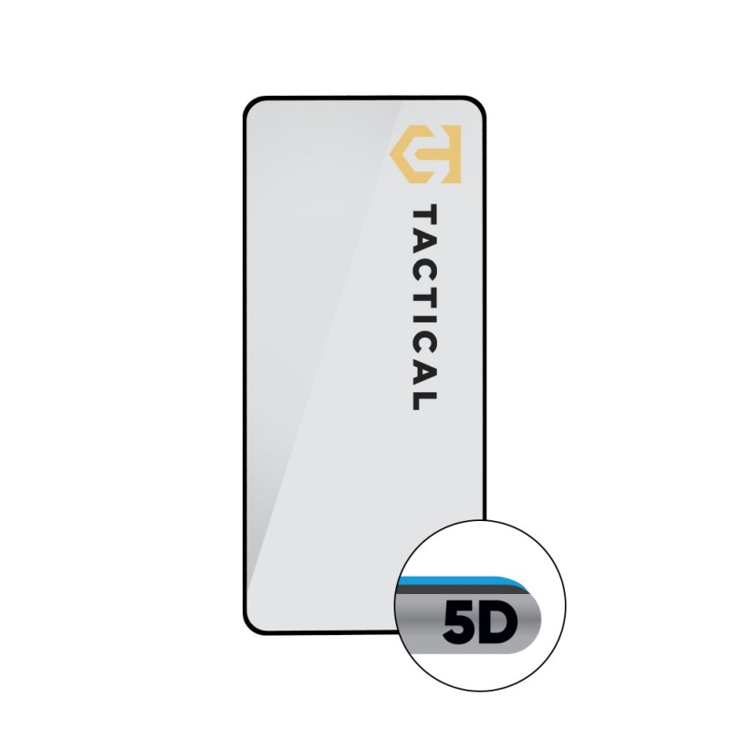 Tactical Glass Shield 5D sklo pro Honor X8 5G/X6 4G/70 Lite Black 