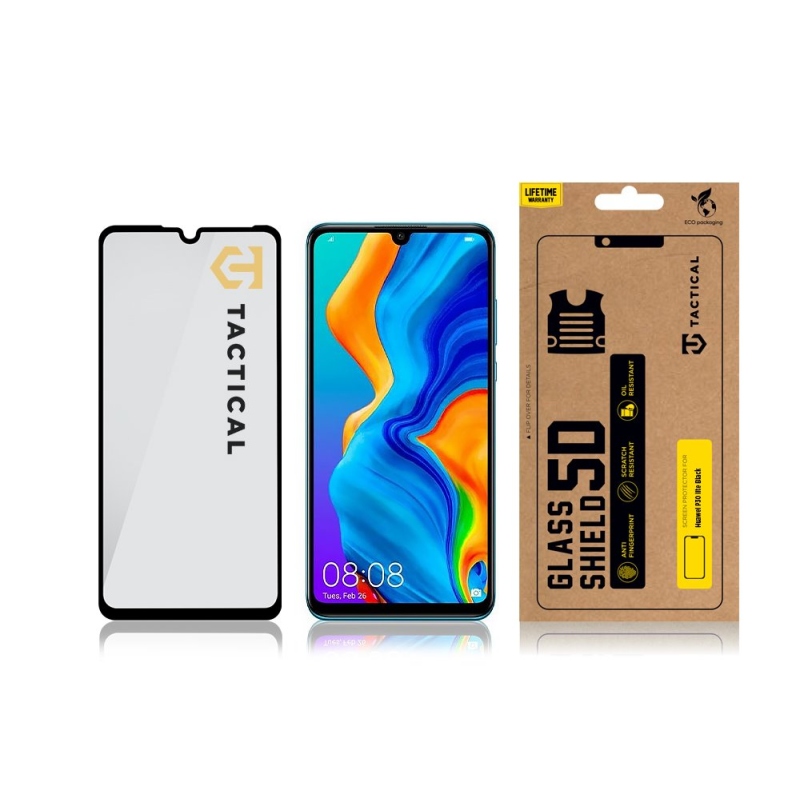 Tactical Glass Shield 5D sklo pro Huawei P30 lite Black