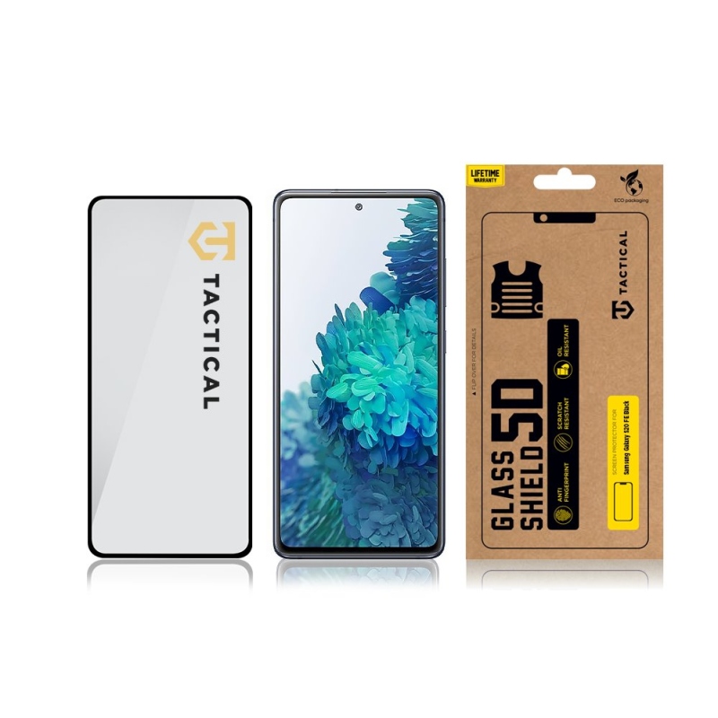 Tactical Glass Shield 5D sklo pro Samsung Galaxy S20 FE Black 