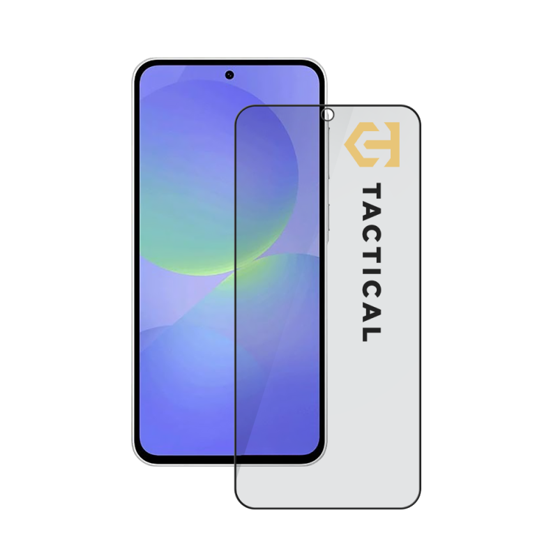 Tactical Glass Shield Privacy Stealth 5D sklo pro Samsung Galaxy A37 Black