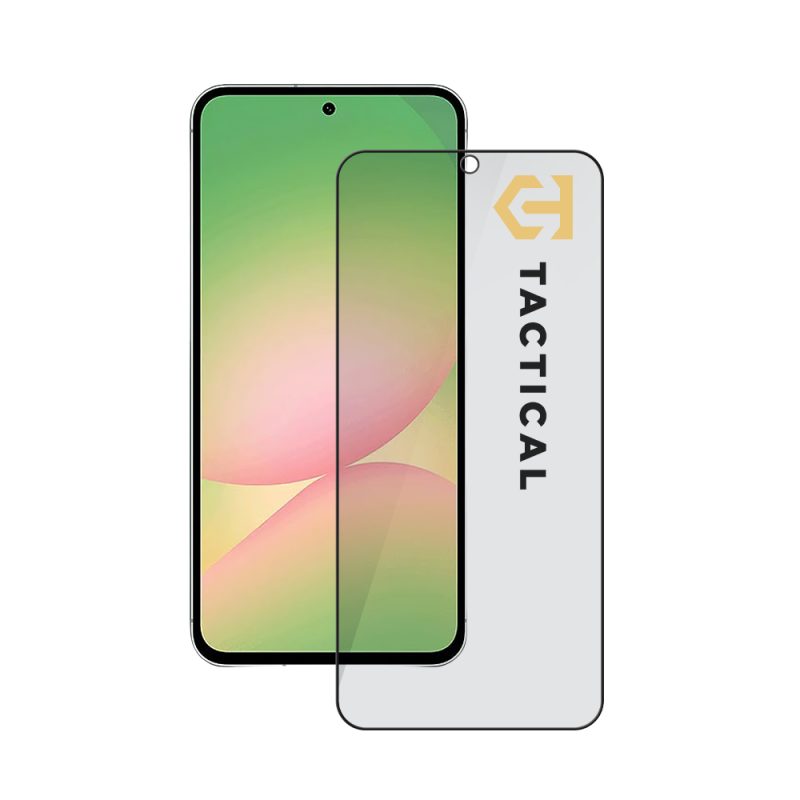 Tactical Glass Shield Privacy Stealth 5D sklo pro Samsung Galaxy A57 Black