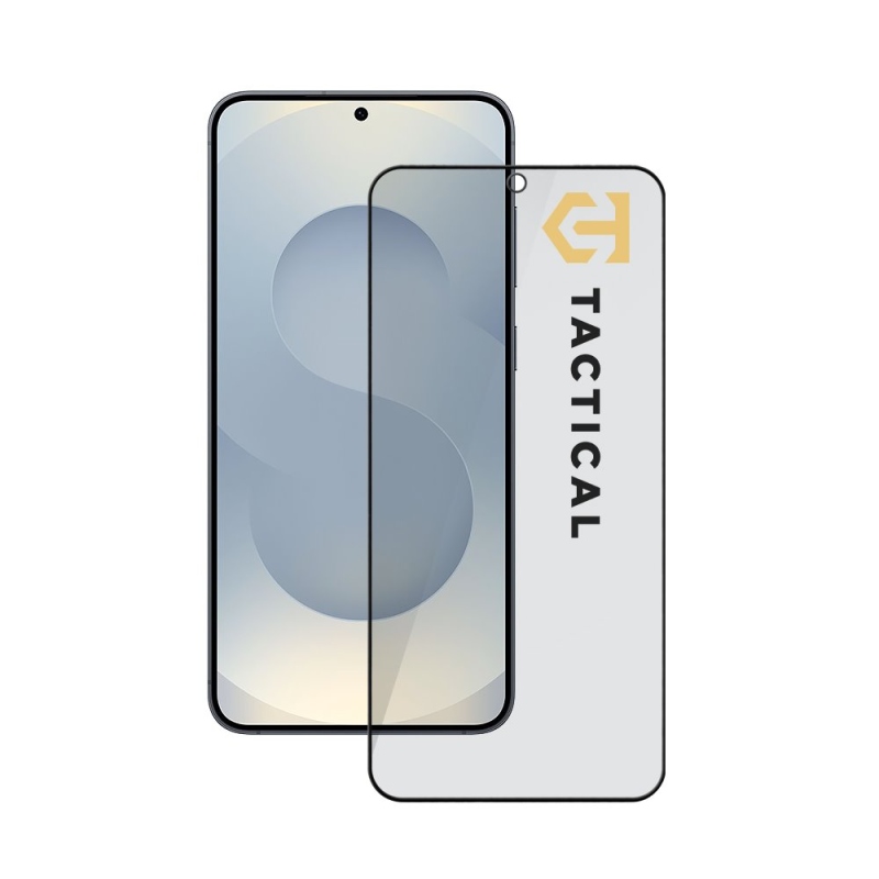 Tactical Glass Shield Privacy Stealth 5D sklo pro Samsung Galaxy S24/S25 Black
