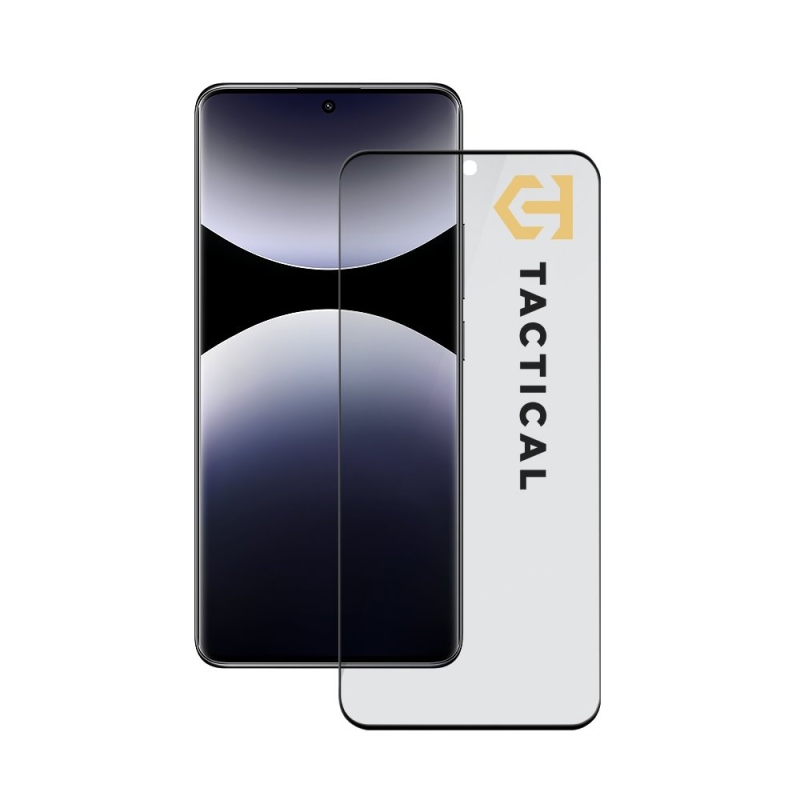 Tactical Glass Shield Privacy Stealth 5D sklo pro Xiaomi Redmi Note 14 Pro 4G/5G/Poco X7 5G Black 