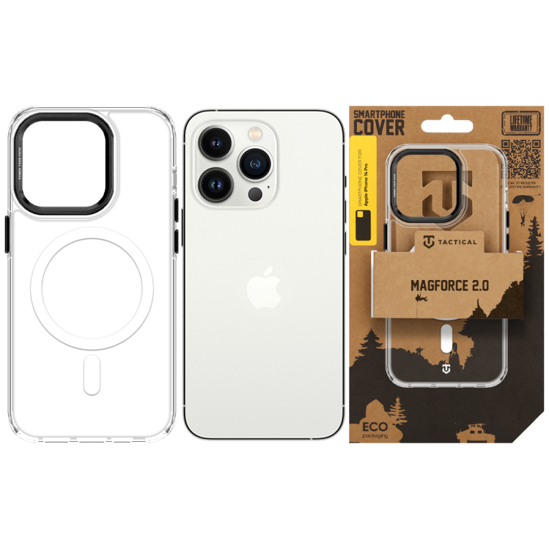 Tactical MagForce 2.0 Kryt pro Apple iPhone 14 Pro Black