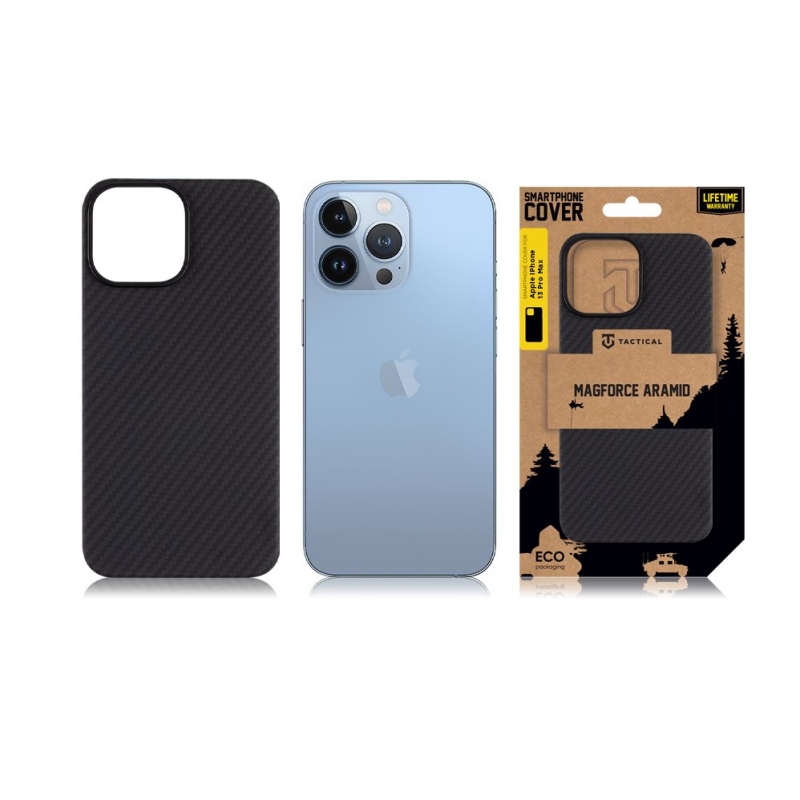 Tactical MagForce Aramid Kryt pro Apple iPhone 13 Pro Max Black