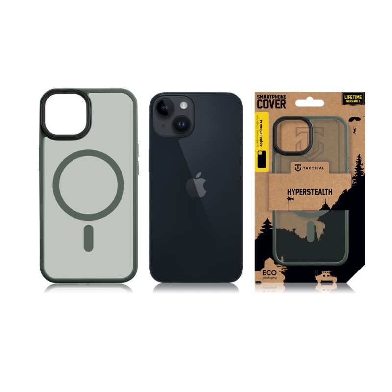 Tactical MagForce Hyperstealth Kryt pro iPhone 14 Forest Green