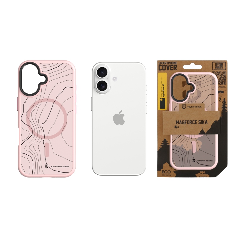 Tactical MagForce Hyperstealth Sika Kryt pro iPhone 16 Pink Panther