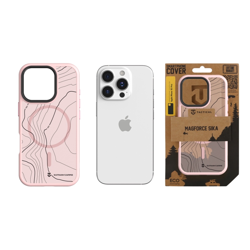 Tactical MagForce Hyperstealth Sika Kryt pro iPhone 16 Pro Pink Panther