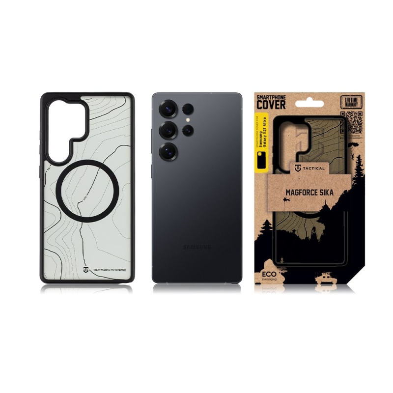 Tactical MagForce Hyperstealth Sika Kryt pro Samsung Galaxy S25 Ultra Asphalt