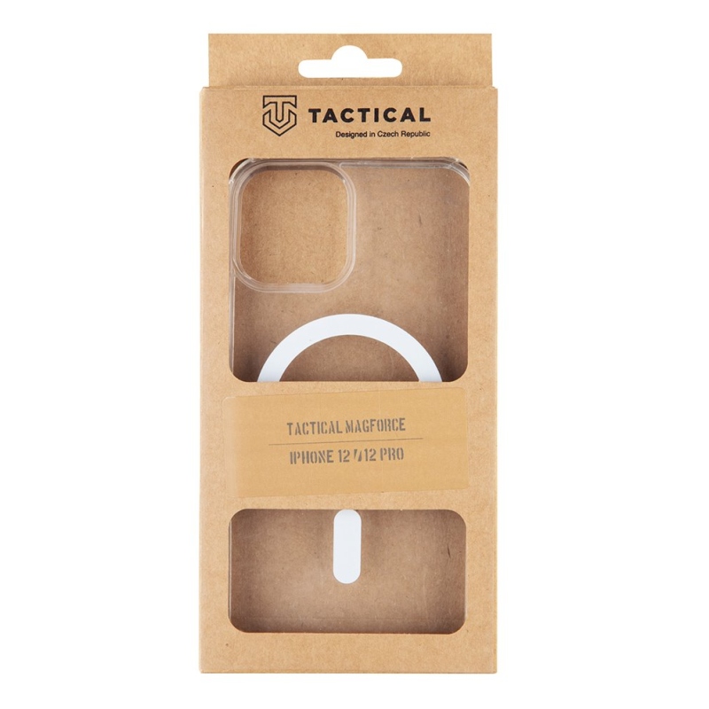 Tactical MagForce Kryt pro Apple iPhone 12/12 Pro - průhledný