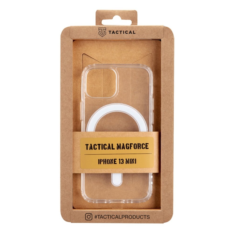 Tactical MagForce Kryt pro Apple iPhone 13 Mini - průhledný
