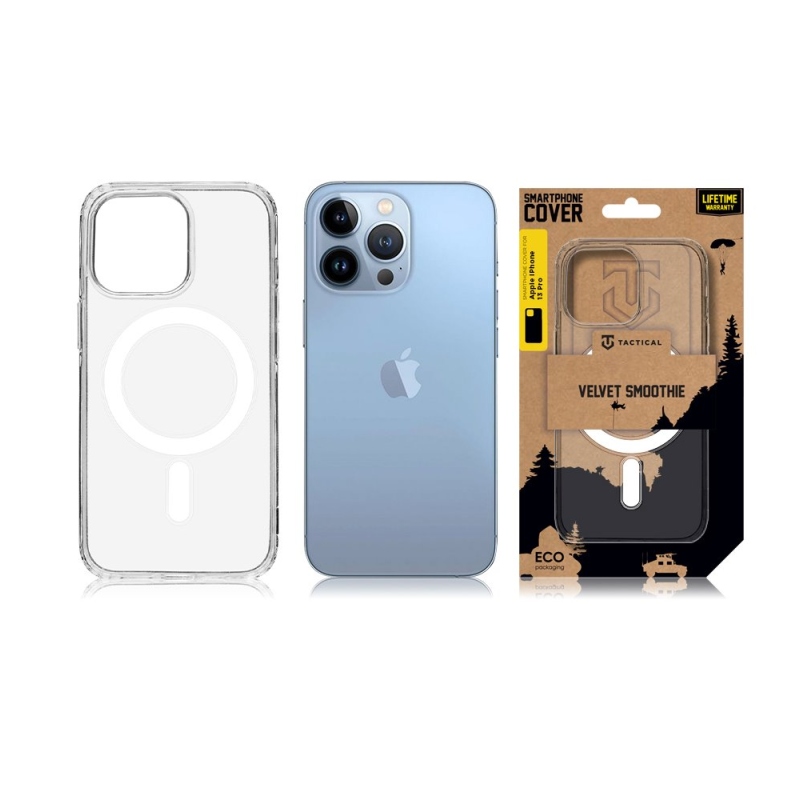 Tactical MagForce Kryt pro Apple iPhone 13 Pro - průhledný