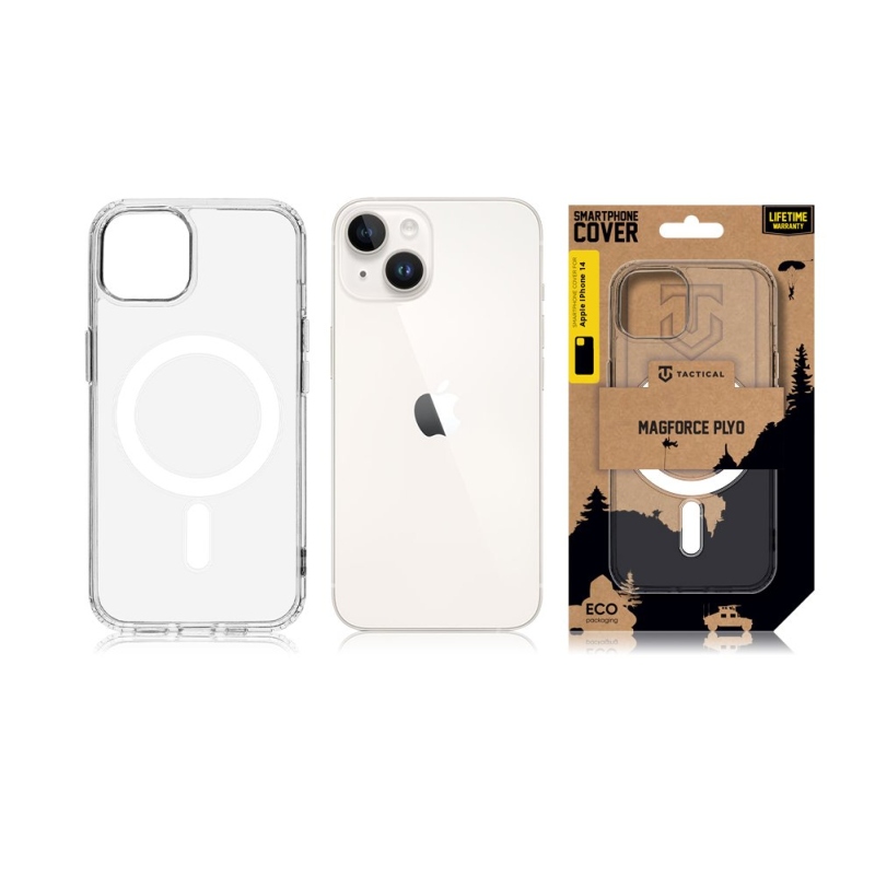 Tactical MagForce Kryt pro Apple iPhone 14 - průhledný