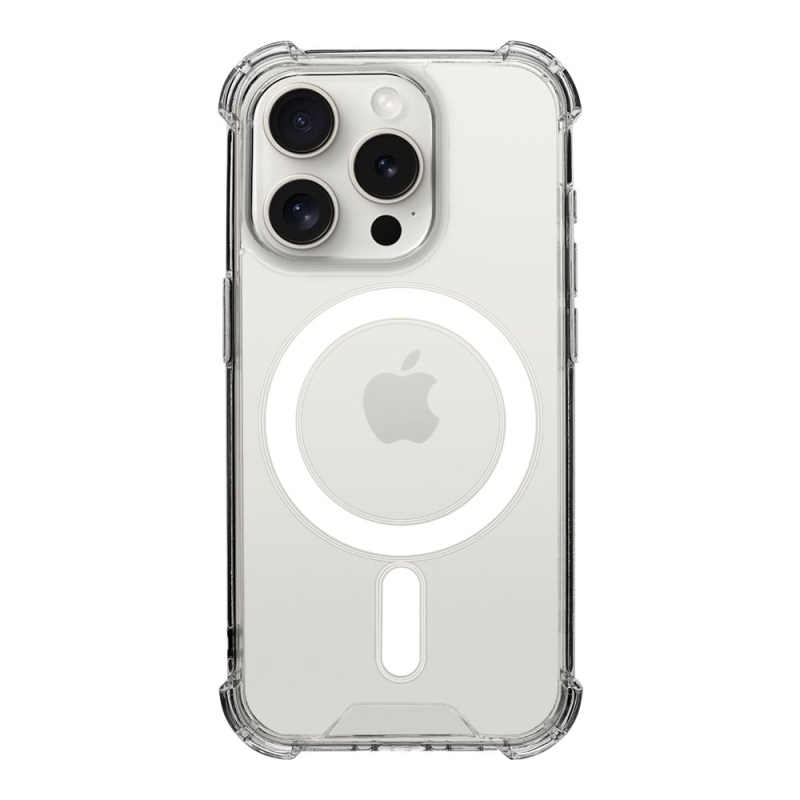 Tactical MagForce Plyo Kryt pro Apple iPhone 15 Pro - průhledný