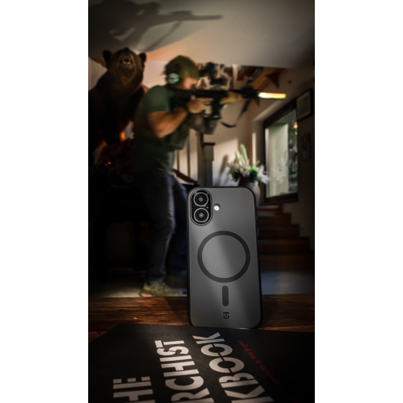 Tactical MagForce SmoothIsFast Kryt pro Apple iPhone 17 Pro Asphalt
