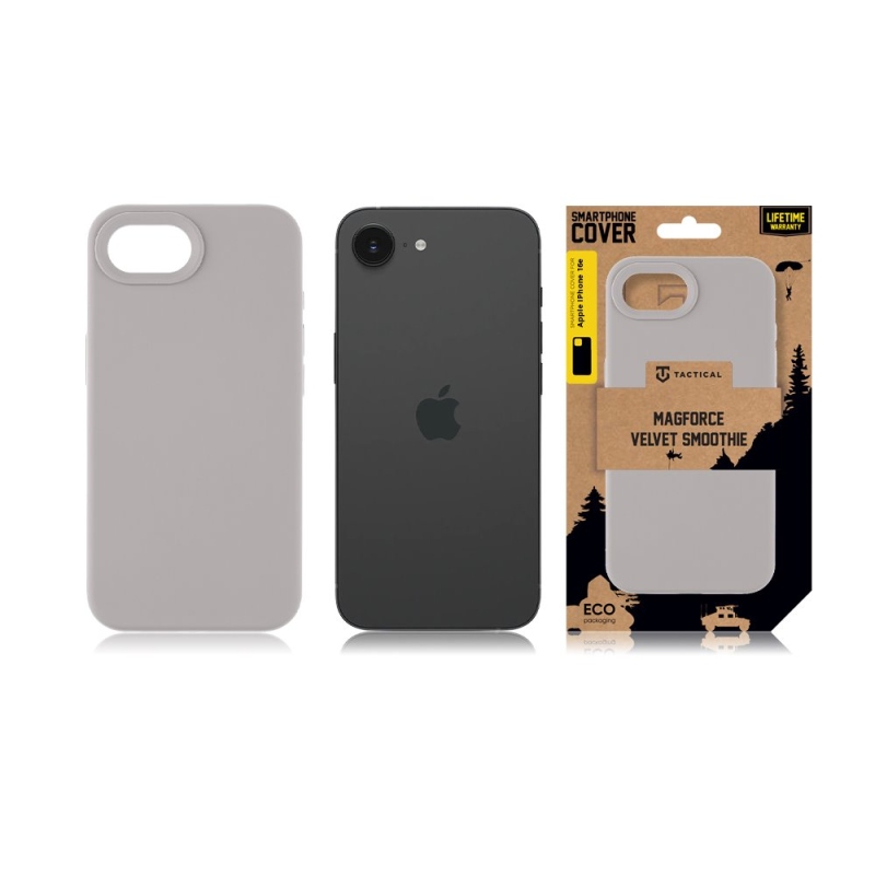 Tactical MagForce Velvet Smoothie Kryt pro Apple iPhone SE4 Foggy