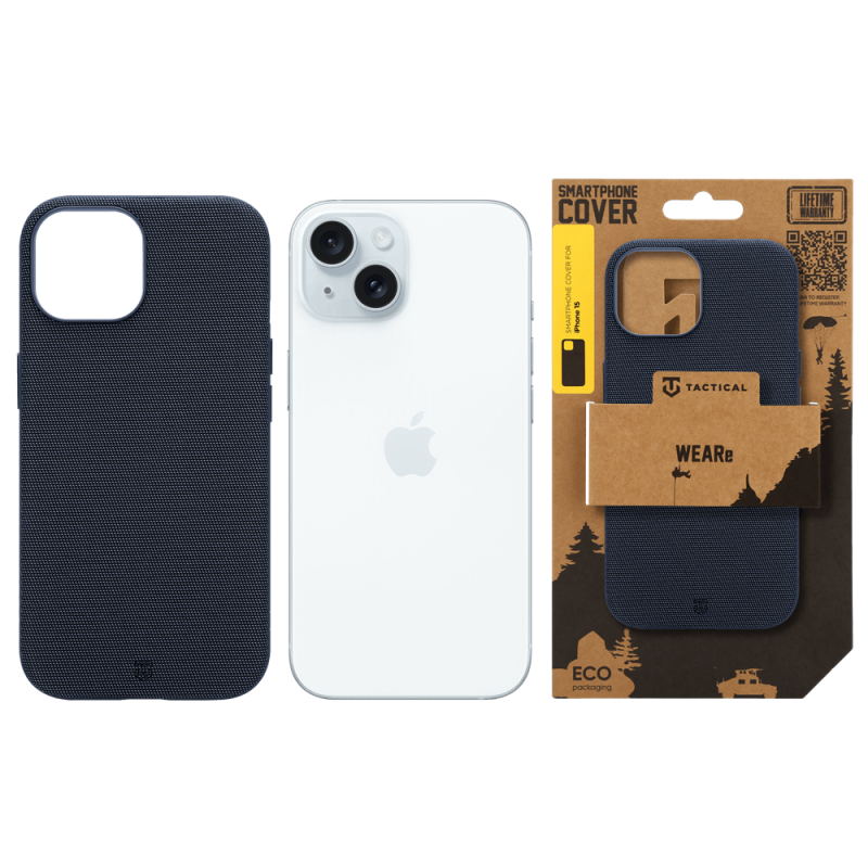 Tactical MagForce WEARe Kryt pro Apple iPhone 15 Blue
