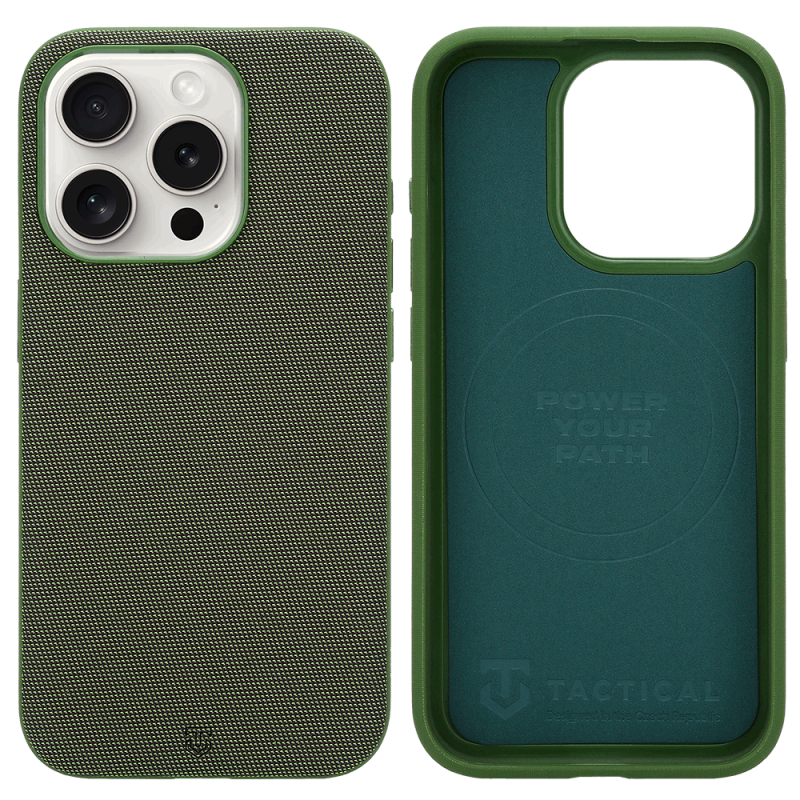 Tactical MagForce WEARe Kryt pro Apple iPhone 15 Pro Forest Green