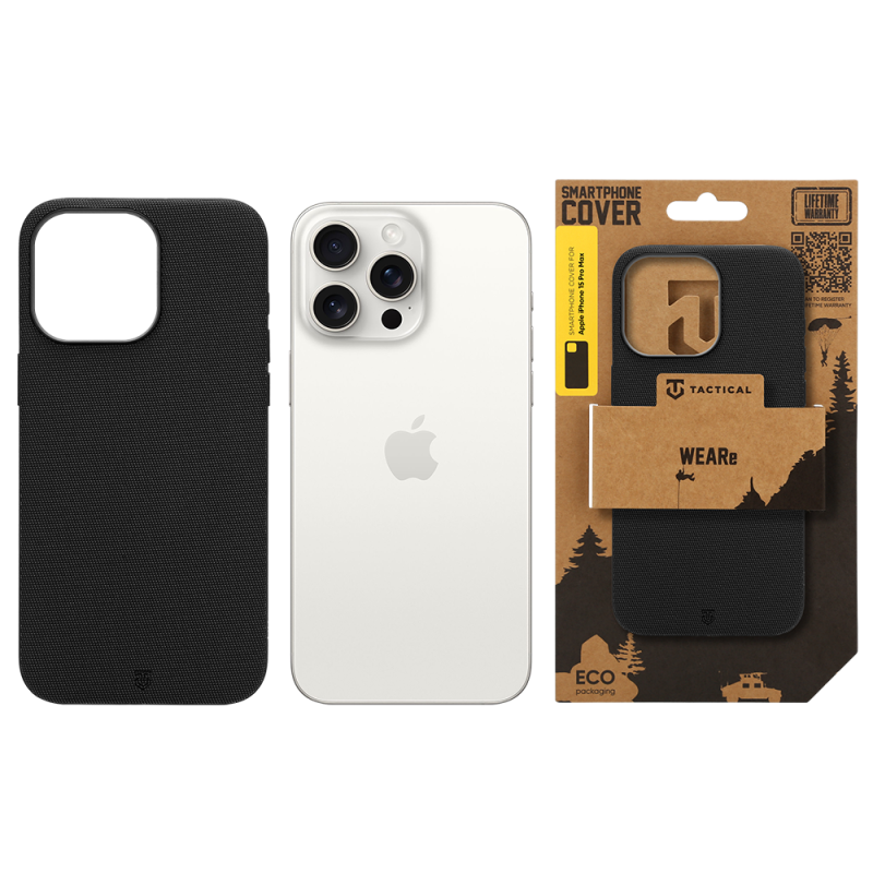 Tactical MagForce WEARe Kryt pro Apple iPhone 15 Pro Max Black