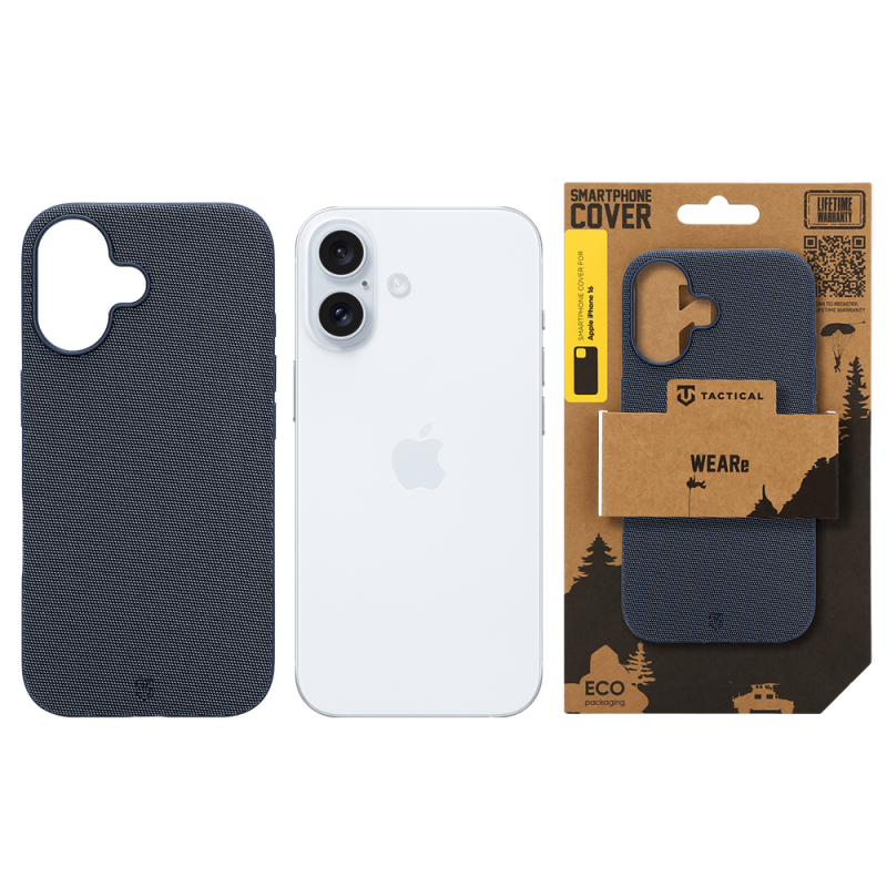 Tactical MagForce WEARe Kryt pro Apple iPhone 16 Blue