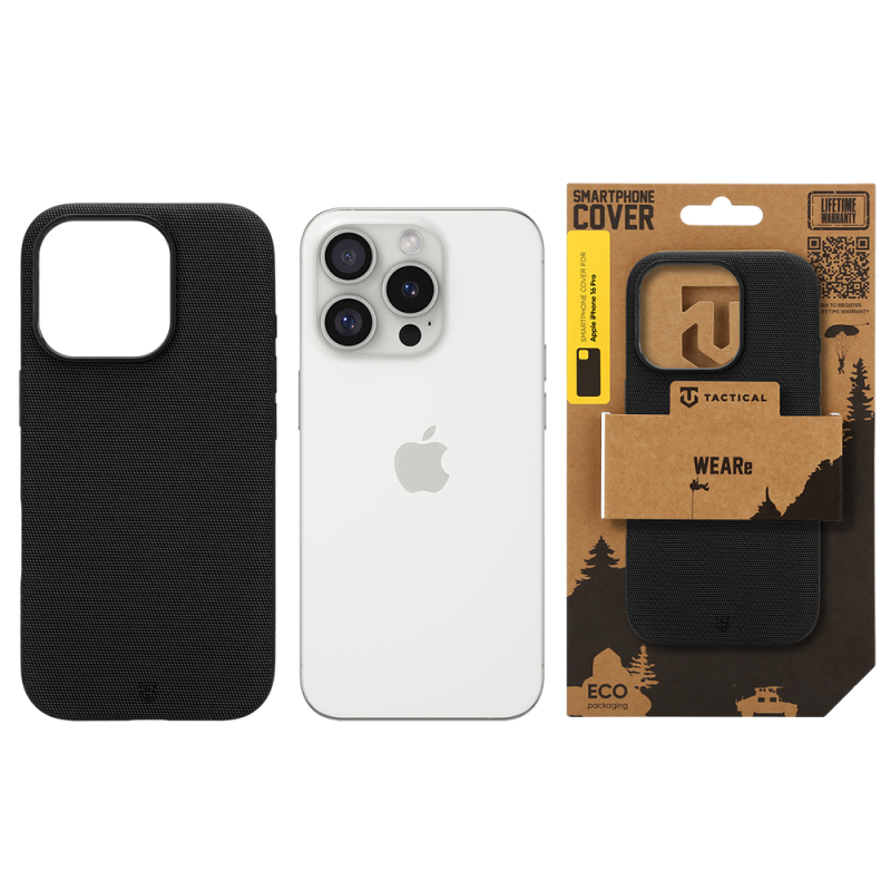 Tactical MagForce WEARe Kryt pro Apple iPhone 16 Pro Black